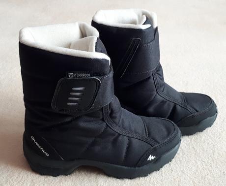 Zimní boty, botky, sněhulky, vel.30, zn.quechua, quechua,30