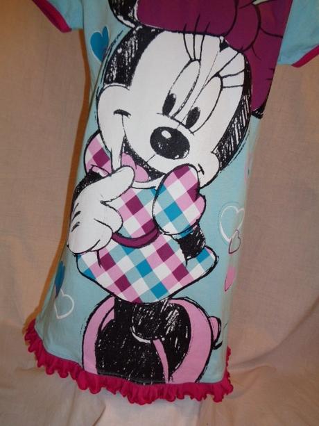 Kouzelné bavlněné šaty s minnie, disney,116