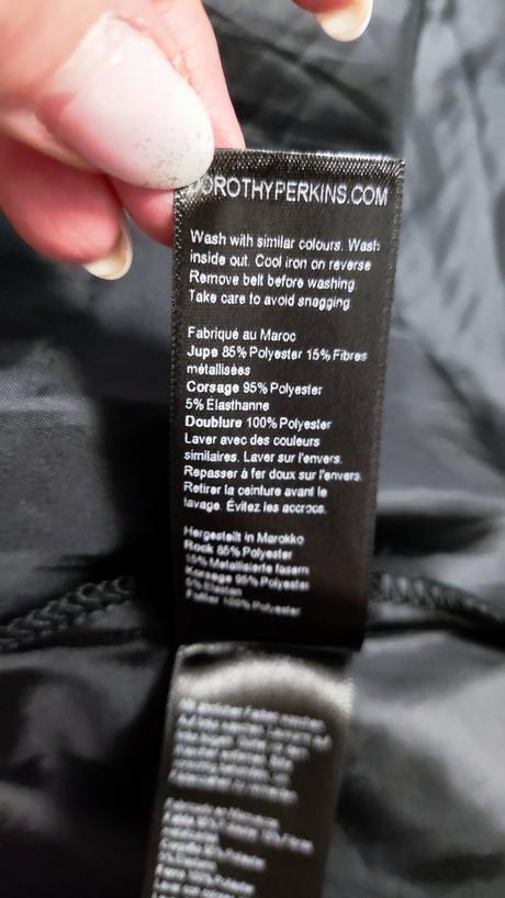 Společenské šaty luxe by dorothy perkins, černé, dorothy perkins,40