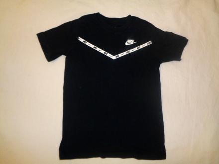 Černé bavlněné tričko nike, nike,140