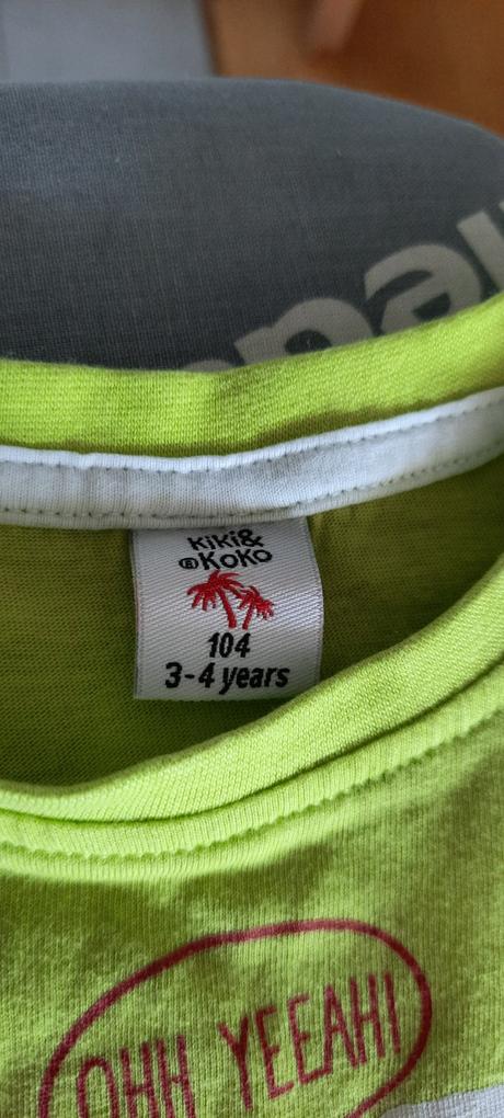 2x chlapecká trička značky kiki koko, vel. 104, kiki&koko,104