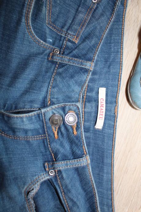 Džíny 3/4, camaieu,36