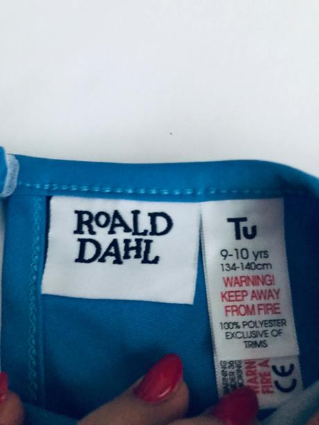 Ob/ kostým matylda šaty roald dahl. - v.9/10 let,