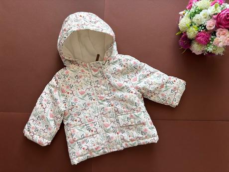 Krásná zimní bunda - v.3/6 měs., primark,68