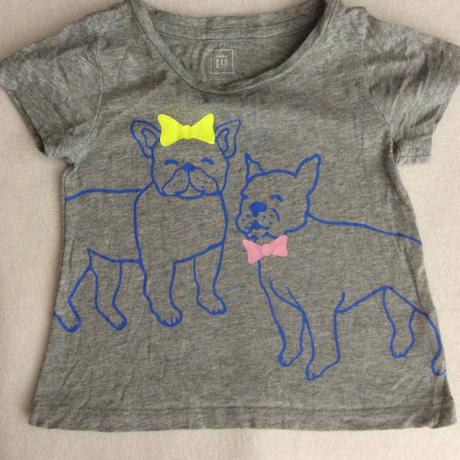 Tričko s pejsky zn. gap, gap,86