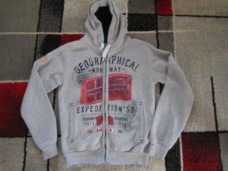 Mikina pro kluka zn.geographical vel.m-orig.tradem, m