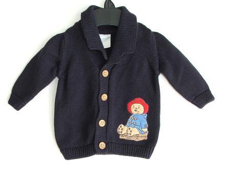 Z6 propínací chlapecký svetr paddington vel. 62, f&f,62