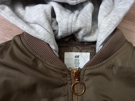 Lehce zateplená bunda, vel. 140, zn. h&m, h&m,140