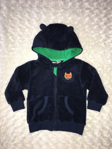 Modrá chlupatková mikina lupilu, lupilu,74