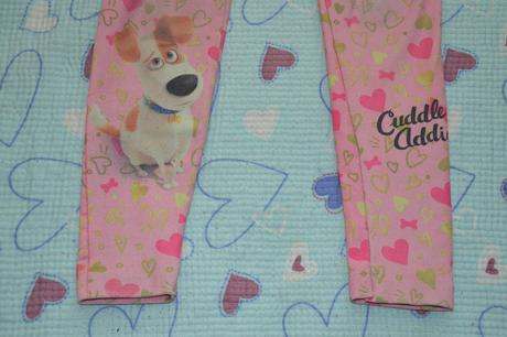 Teplé elastické legíny legínky srdíčkové, 116