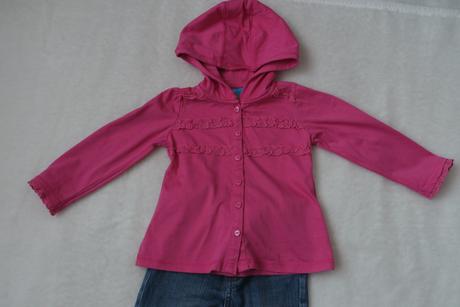 Bavlneny kabatek s kapuci - slaby na leto idealni, topolino,92