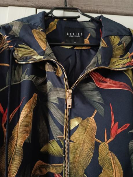 Květovaná parka, mohito,s