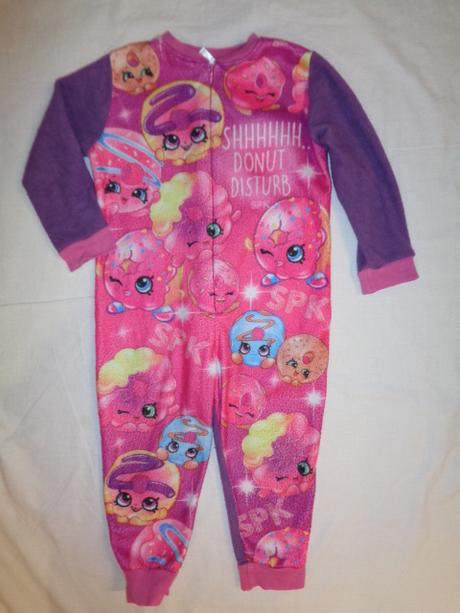 Luxusní flízový overal - donuti, 104