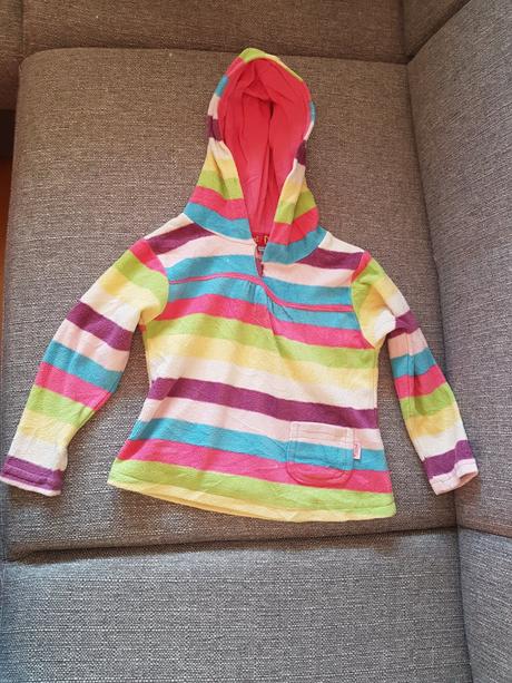 Fleesová mikina značky funky diva, vel. 2-3roky, 92