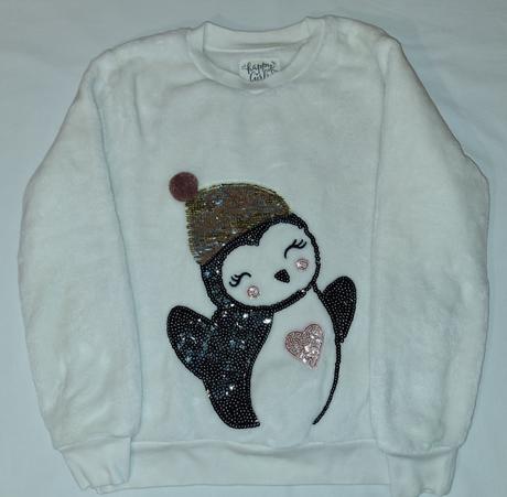 Svetr s tučňákem, c&a,134