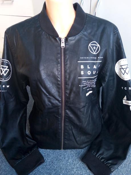 Koženková bunda zn."fsbn" vel."m", m