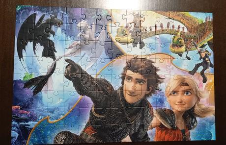 Puzzle - jak vycvičit draka, 