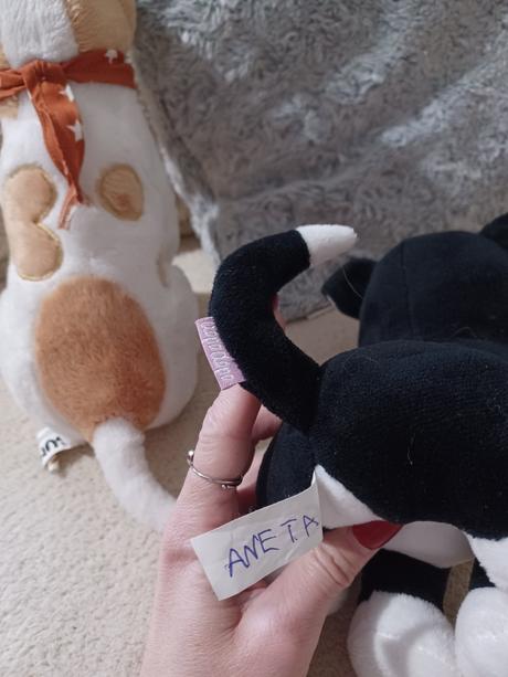 3krát plyšový pes gump, mops, 