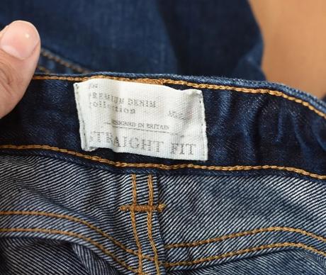 Džíny straight fit vel. 5 let, matalan,110