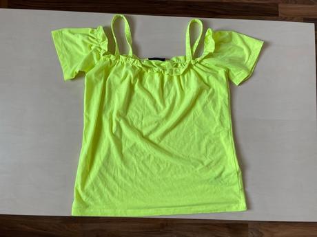 Žlutozelený neon top, vel s, janina, s