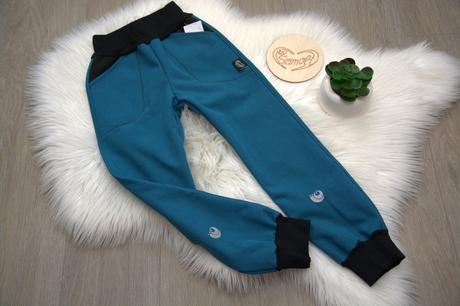 Rostoucí softshellové kalhoty - basic, vel. 80-158, 80 - 158