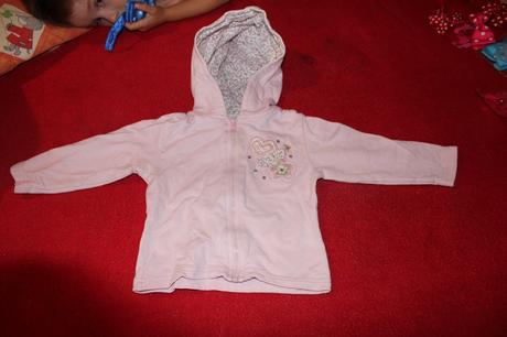 Dívčí mikina srdce, květina, adams,86