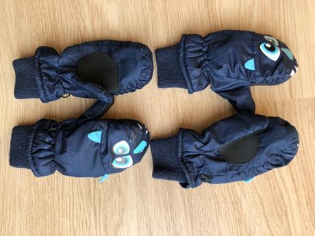 1x rukavice, palčáky, 128