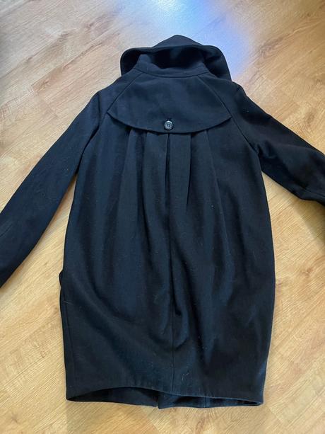 Pěkný vlněný kabátek hm, h&m,36