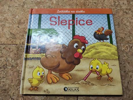 D/03 kniha slepice, kohout a kuřata,