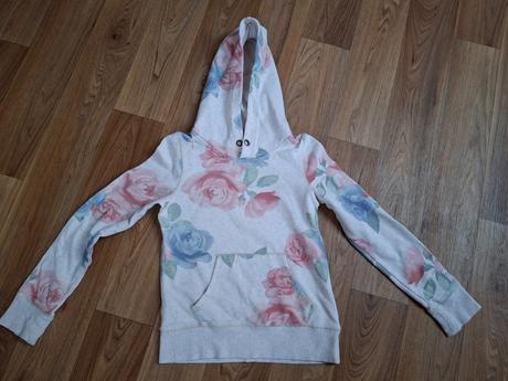 Mikina s kvéty, h&m,134