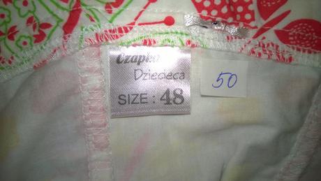 7 x klobouček / kšiltovka, vel 1-3 roky, 86