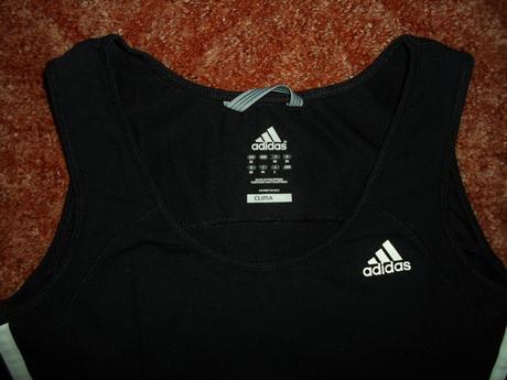 Černé tričko triko top adidas, adidas,l