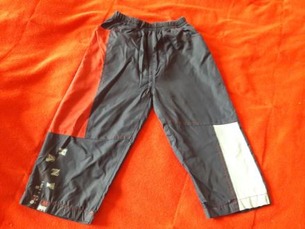 Dětské šusťákové kalhoty, 92