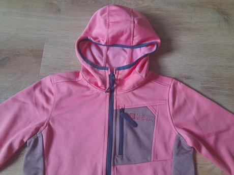 2x funkční mikina jack wolfskin, vel 140, top stav, jack wolfskin,140