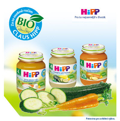 SOUTĚŽ: příkrmy HiPP