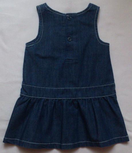 Dětské džínové šatičky, šaty, zn.bhs, bhs,80