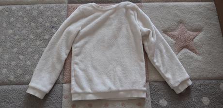 Krásná chlupatá mikina h&m vel. 122-128, h&m,122