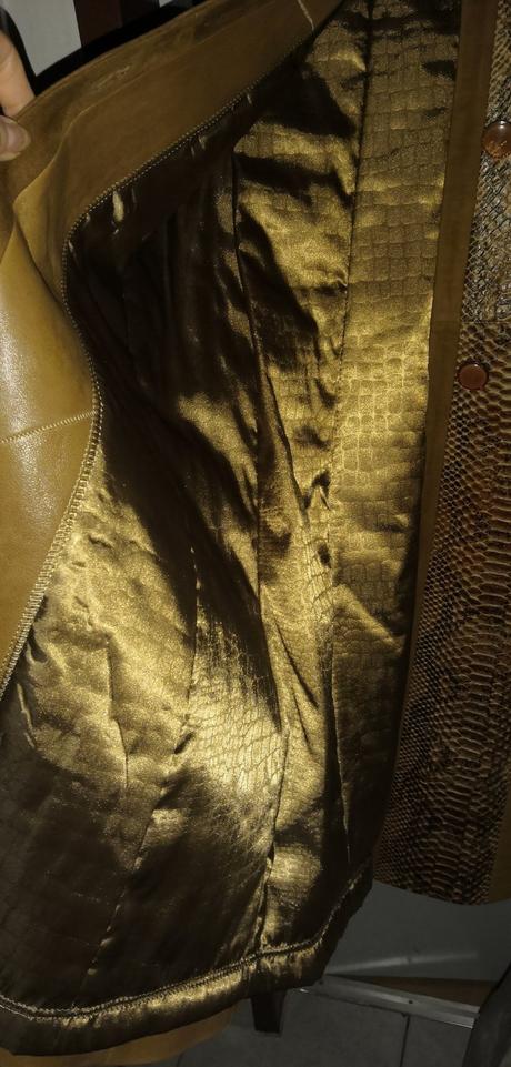 Kabát kožený podšívka vel s/m, m / s