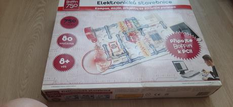 Elektronická stavebnice boffin 750,