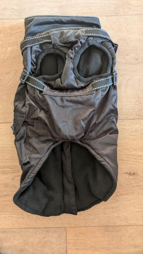 Ka781 nepromokavá psí bunda, délka zad 40 cm, l,