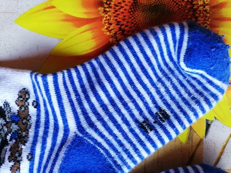 Podkolenky dětské s krtkem vel. 17-18, 17