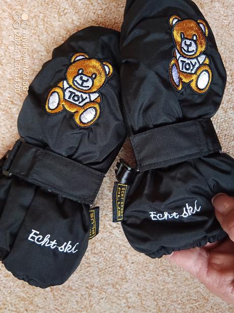 Rukavice s medvídkem zn."echt" vel."4-6let", echt