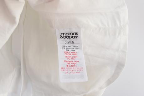 Šaty vel. 0 - 3 m, mamas & papas,62