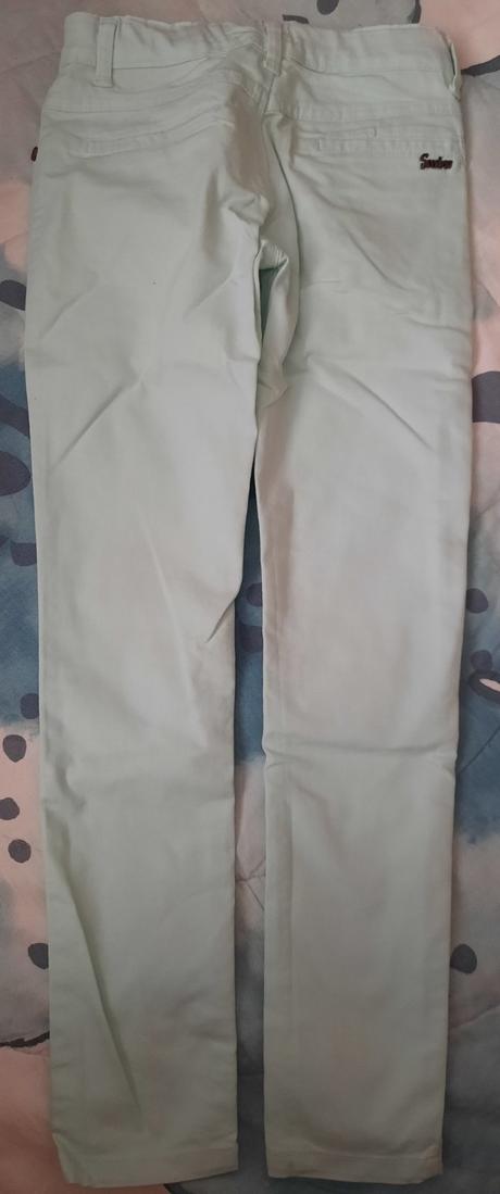 Plátěné džínové kalhoty, 134