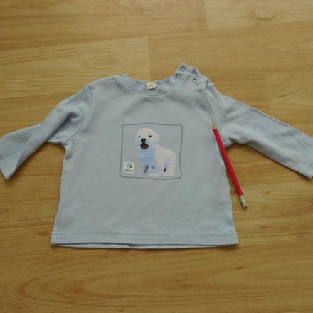 Bavlnene tricko s lednim medvidkem vel.62/68, 62