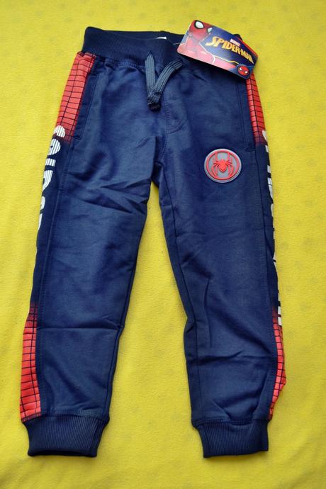 Kvalitní chlapecké tepláky spider-man,104-110, marvel,110