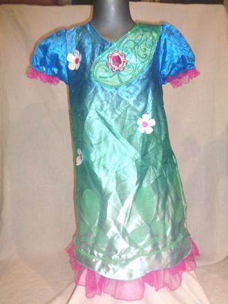 Karneval - šaty poppy trolls - 5-6 let, 