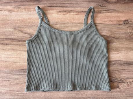 Khaki top, new yorker,m