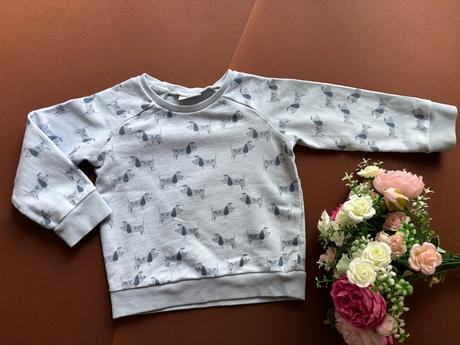 Mikina světle modrá - v.9/12 měs. zn. next, next,80