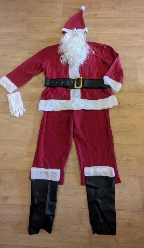 Ka465 pánský kostým santa vel. xxl,